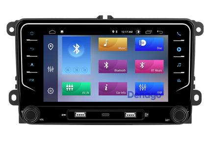 Volkswagen Polo CarPlay autoradio | 2009 t/m 2013 | Denago DNG-3819-P | 7 inch | Android 13 | Draadloos CarPlay & Android Auto