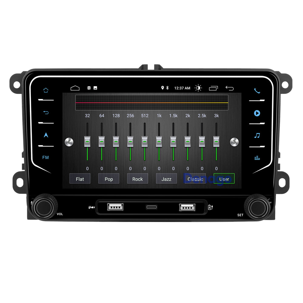 Seat Altea & Altea XL CarPlay autoradio | 2009 t/m 2015 | Denago DNG-3819-SA | 7 inch | Android 13 | Draadloos CarPlay & Android Auto