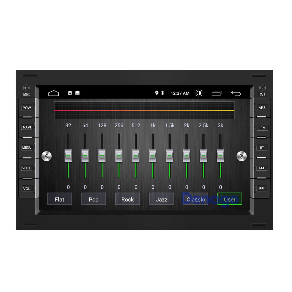 Ford Galaxy CarPlay autoradio | 2000 t/m 2006 | 4+64GB | Denago DNG-2718-7 | 7 inch | Android 15 | Draadloos CarPlay & Android Auto