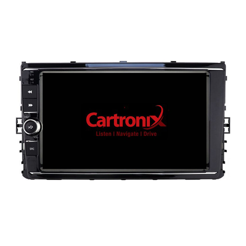 راديو Volkswagen Polo 6 مع CarPlay وAndroid Auto | 2017–2025 | 9 بوصات | Android 15 | CTX-7356