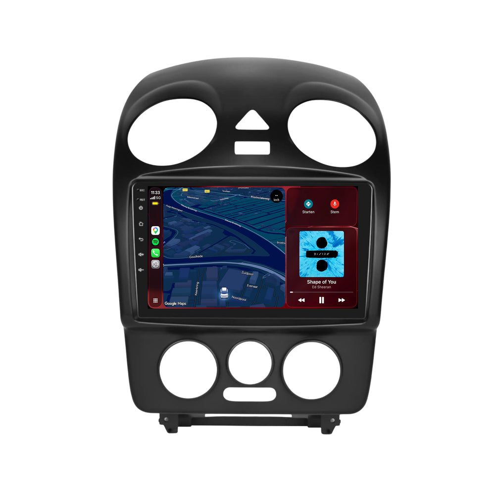 Volkswagen Beetle CarPlay & Android Auto radio | 2004–2010 | 9 inch | Android 15 | CTX-7312