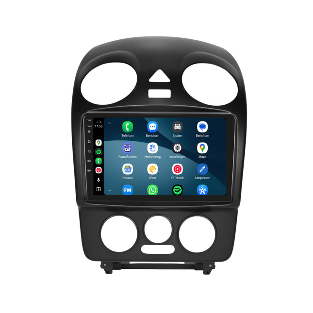 Volkswagen Beetle CarPlay- und Android-Auto-Radio | 2004–2010 | 9 Zoll | Android 15 | CTX-7312