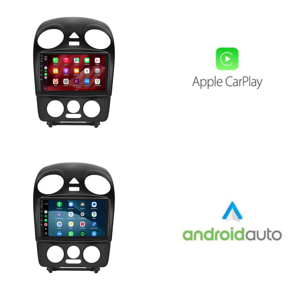 Volkswagen Beetle CarPlay & Android Auto radio | 2004–2010 | 9 inch | Android 15 | CTX-7312