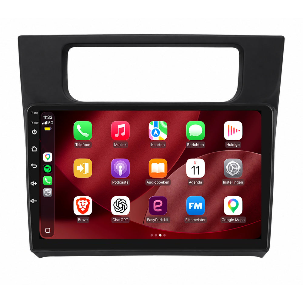 Volkswagen Caddy-radio med CarPlay og Android Auto | 2015–2018 | 9 tommer | Android 15 | CTX-7442