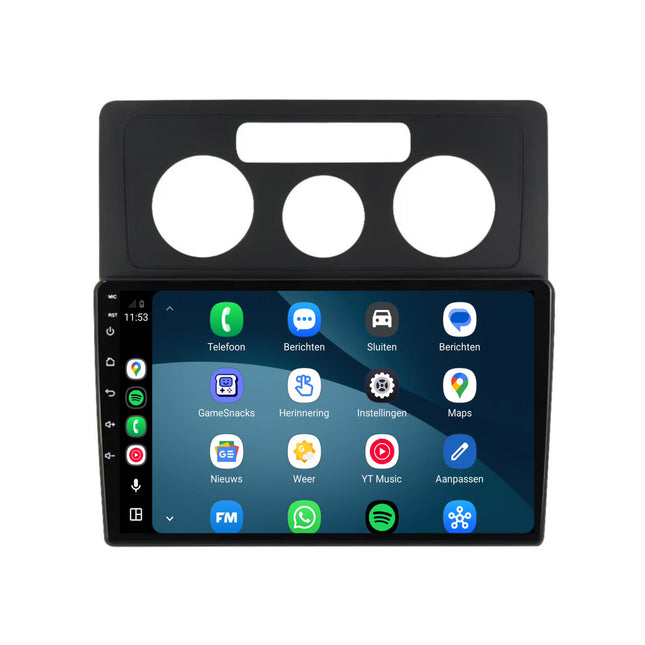 Radio do Volkswagena Caddy z CarPlay i Android Auto | 2004–2010 | 10 cali | Android 15 | CTX-7240