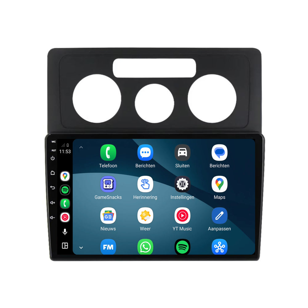 Radio do Volkswagena Caddy z CarPlay i Android Auto | 2010–2015 | 10 cali | Android 15 | CTX-7241