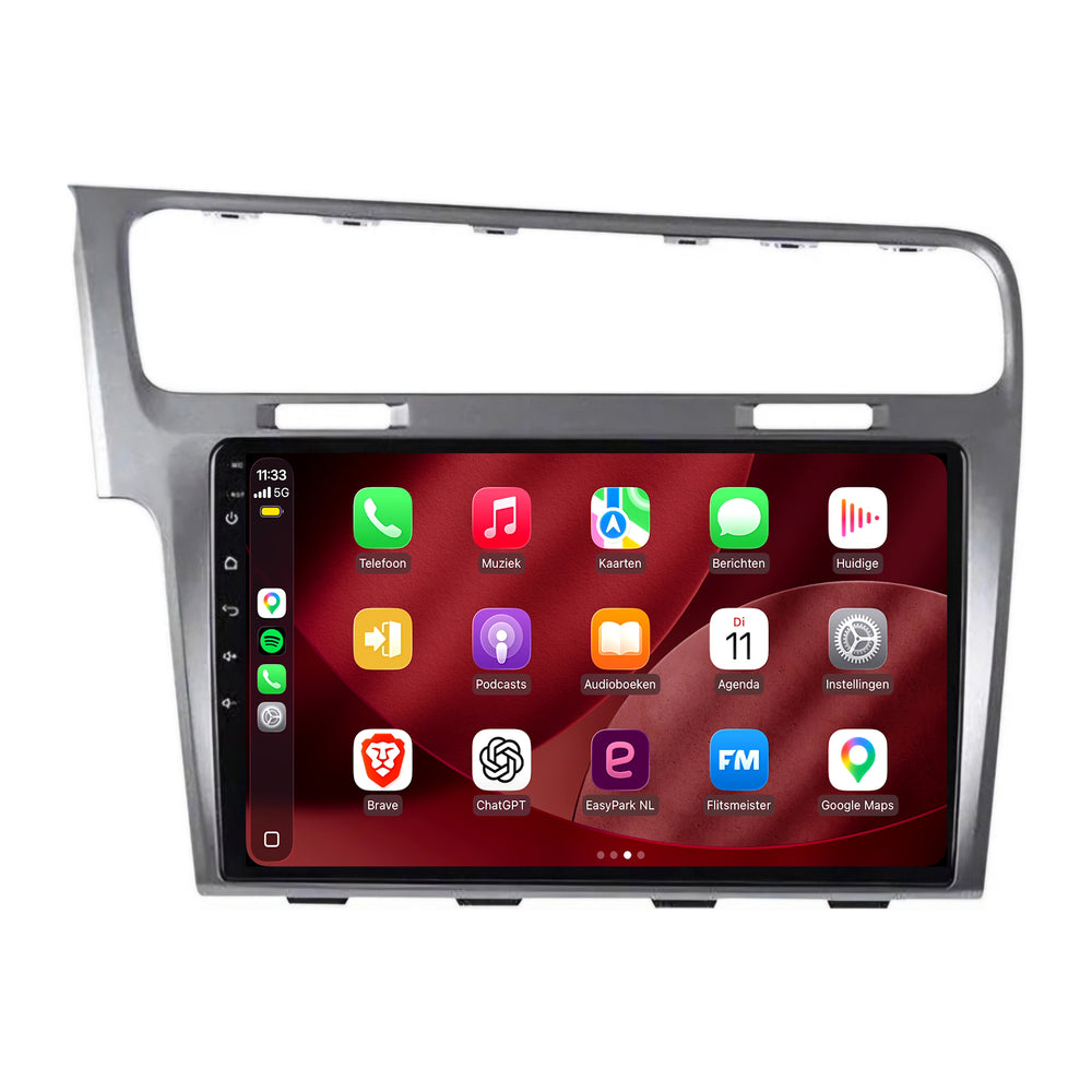 Volkswagen Golf 7 | Android 15 | 10 inch Autoradio | 2012 t/m 2020 | CarPlay & Android Auto
