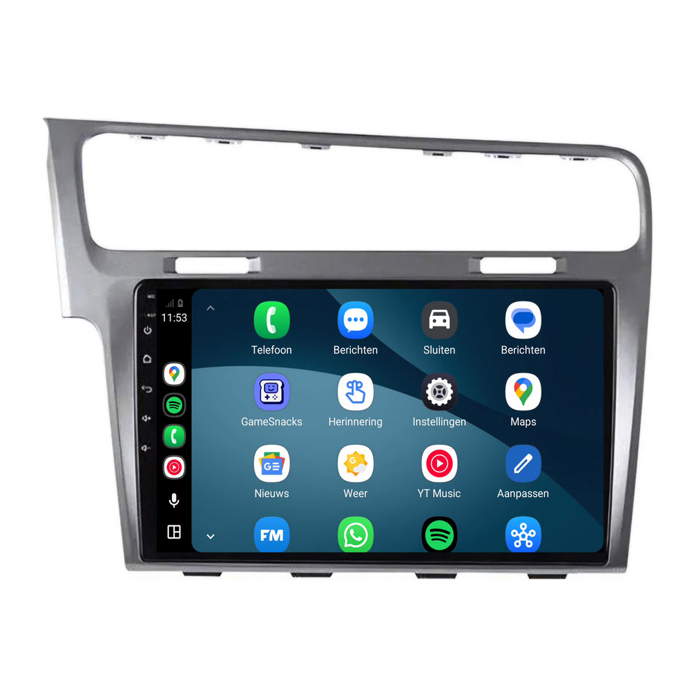 Volkswagen Golf 7 | Android 15 | 10 inch Autoradio | 2012 t/m 2020 | CarPlay & Android Auto