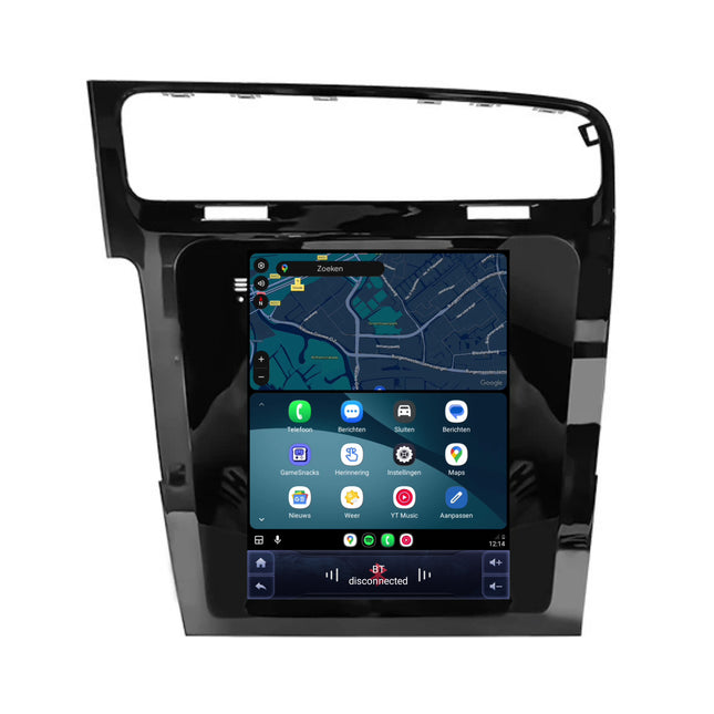 Volkswagen Golf 7 | Android 15 | 9.7 inch Tesla Style Autoradio | 2012 t/m 2016 | CarPlay & Android Auto