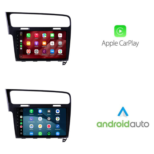 Volkswagen Golf 7-radio med CarPlay och Android Auto | 2012–2020 | 10 tum | Android 15 | CTX-7309