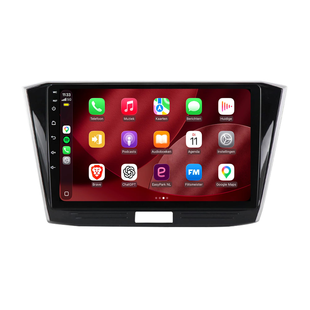 راديو Volkswagen Passat مع CarPlay وAndroid Auto | 2014–2021 | 9 بوصات | Android 15 | CTX-7284
