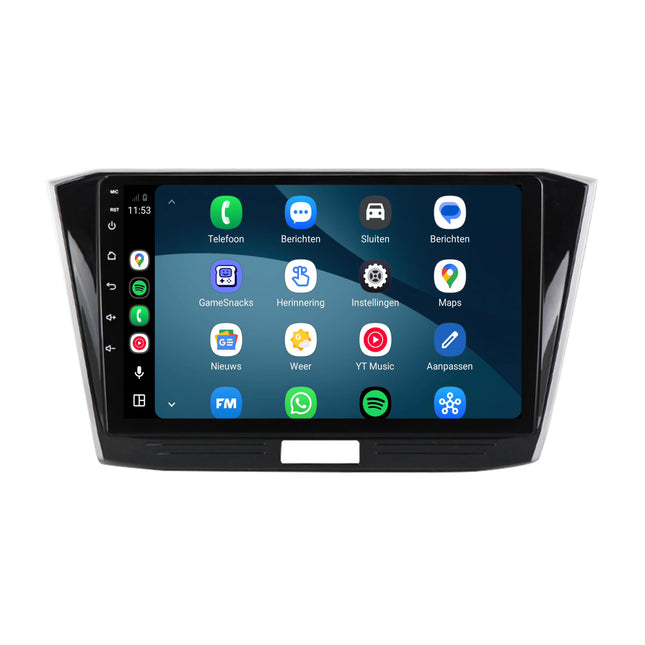 راديو Volkswagen Passat مع CarPlay وAndroid Auto | 2014–2021 | 9 بوصات | Android 15 | CTX-7284