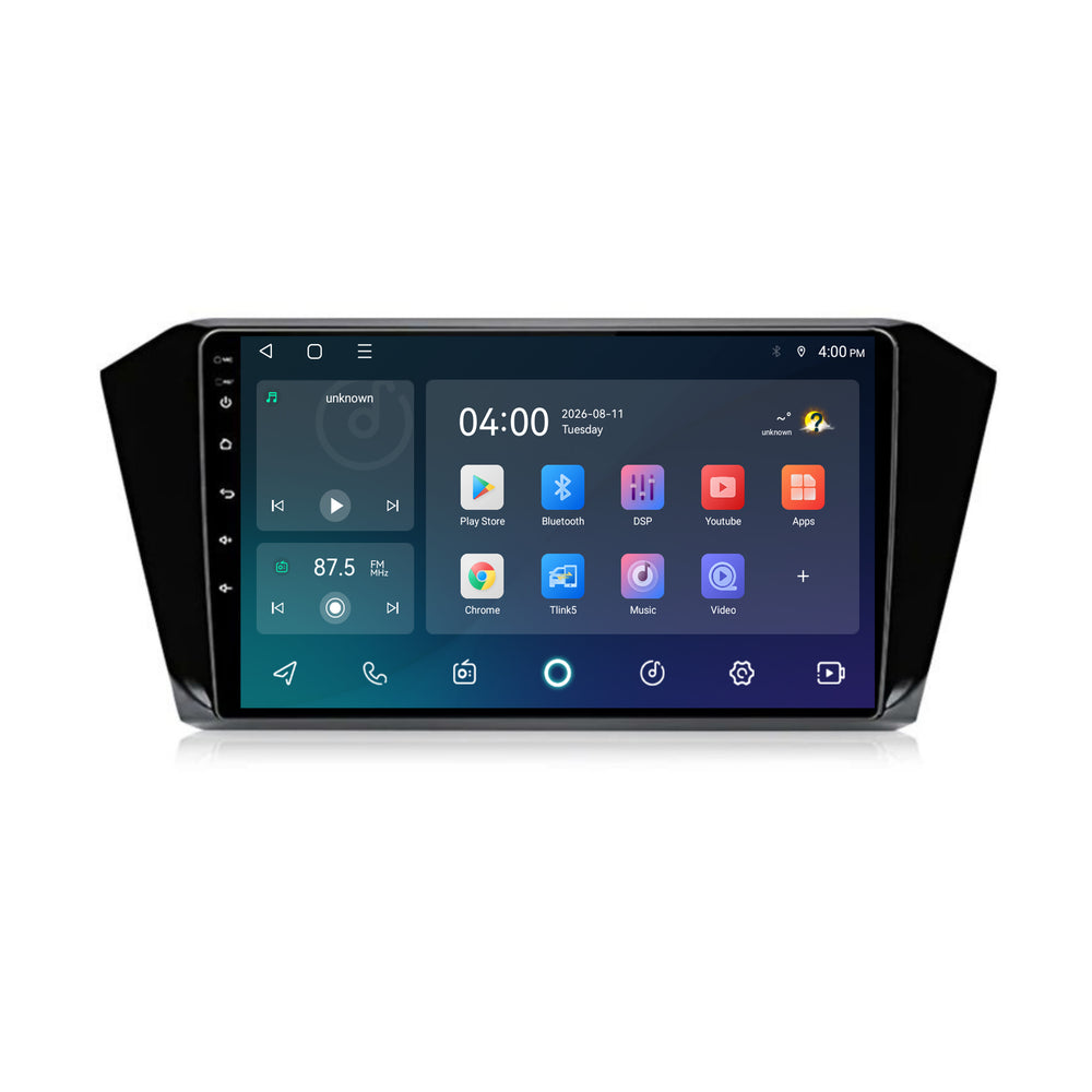 Volkswagen Passat CarPlay & Android Auto radio | 2014 t/m 2021 | 9 inch | Android 15 | CTX-7113