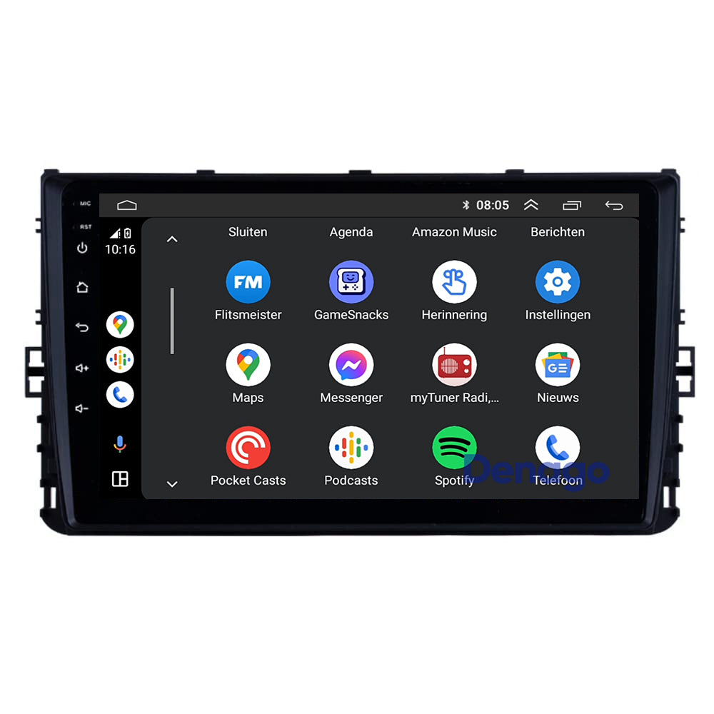 Volkswagen Passat B8 CarPlay autoradio | 2014 t/m 2023 | Denago DNG-A374 | 9 inch | Android 13 | Draadloos CarPlay & Android Auto