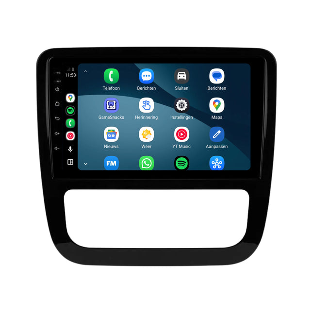 Volkswagen Scirocco-radio med CarPlay och Android Auto | 2008–2013 | 10 tum | Android 15 | CTX-7462