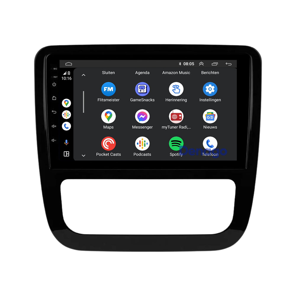 Volkswagen Scirocco CarPlay autoradio | 2008 t/m 2013 | Denago DNG-A462 | 9 inch | Android 13 | Draadloos CarPlay & Android Auto