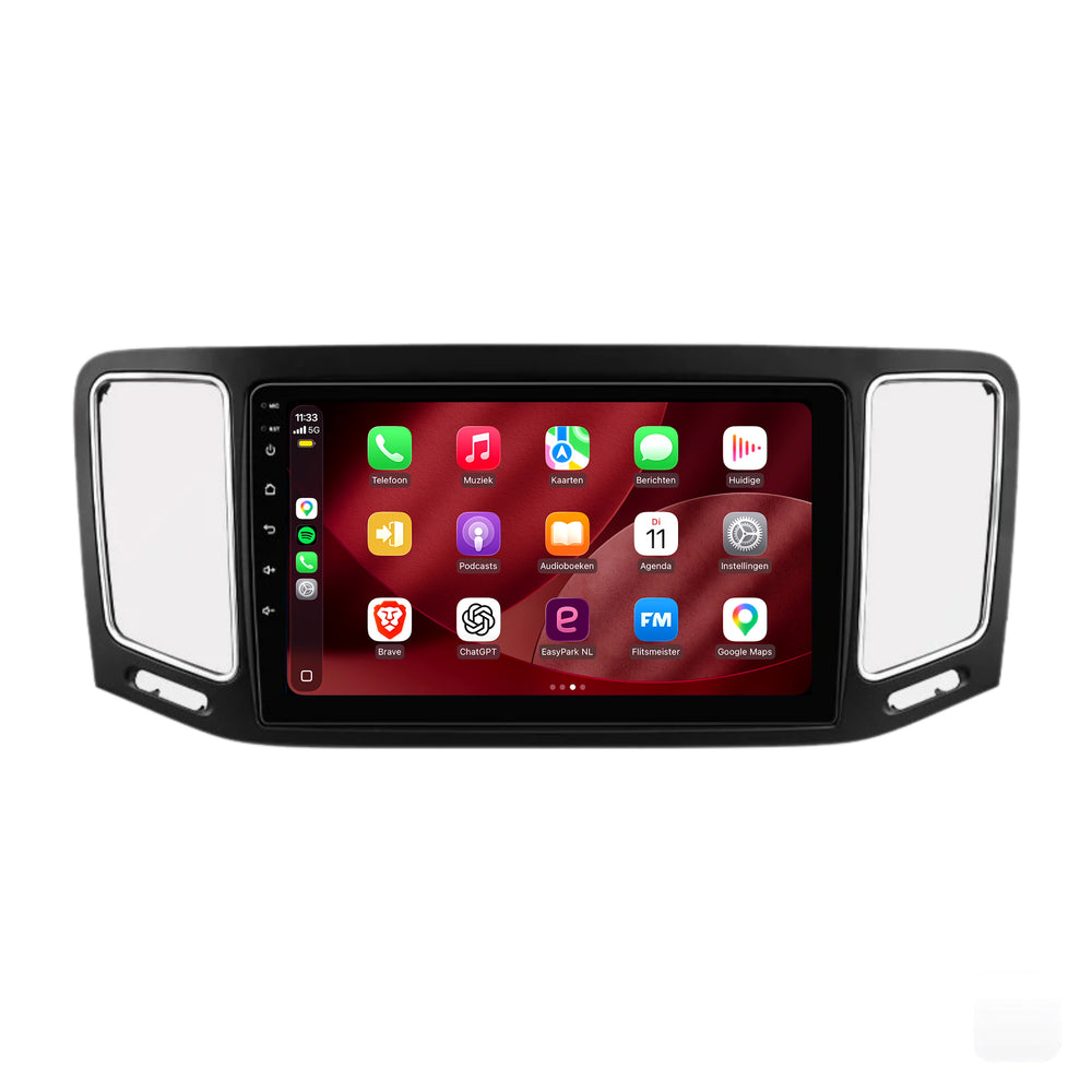 Volkswagen Sharan-radio med CarPlay og Android Auto | 2010–2023 | 9 tommer | Android 15 | CTX-7453