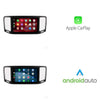 Volkswagen Sharan-radio med CarPlay og Android Auto | 2010–2023 | 9 tommer | Android 15 | CTX-7453
