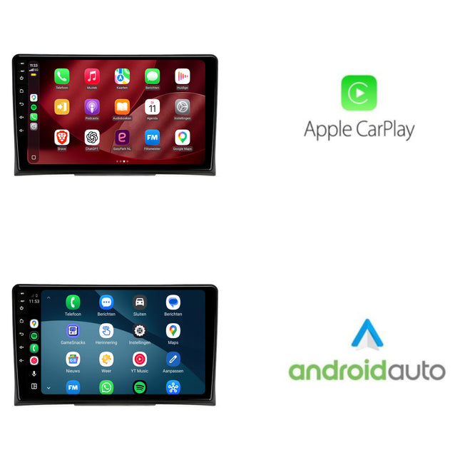 Volkswagen T5 Multivan og California-radio med CarPlay og Android Auto | 2004–2014 | 9 tommer | Android 15 | CTX-7272