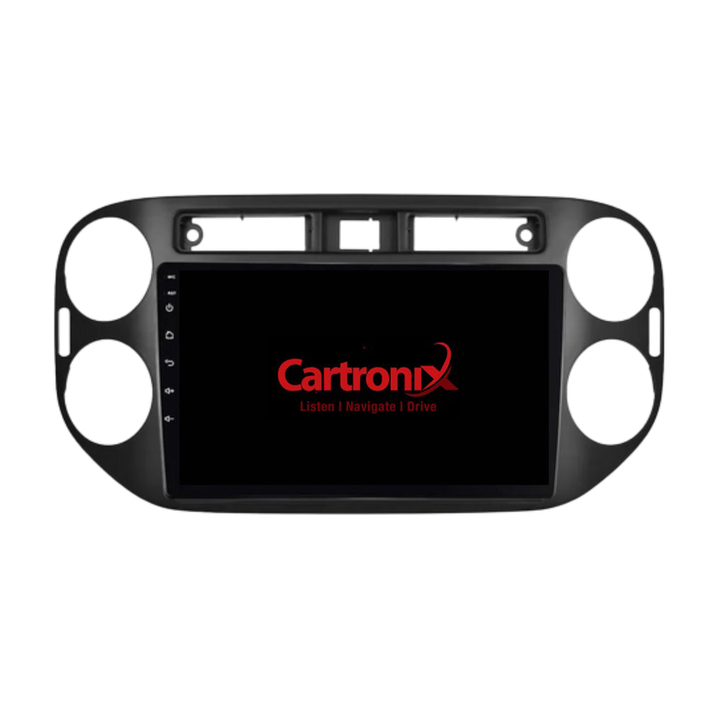 راديو Volkswagen Tiguan مع CarPlay وAndroid Auto | 2007–2015 | 9 بوصة | Android 15 | CTX-7394