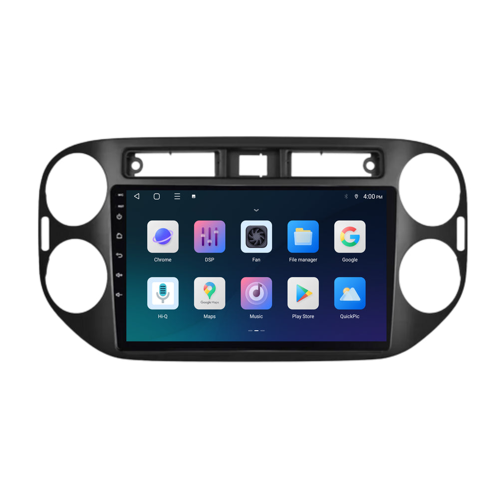 راديو Volkswagen Tiguan مع CarPlay وAndroid Auto | 2007–2015 | 9 بوصة | Android 15 | CTX-7394