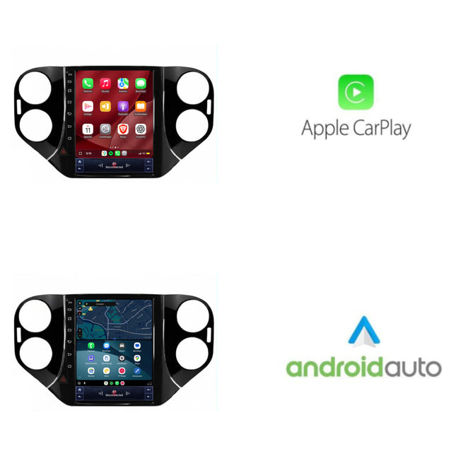راديو Volkswagen Tiguan مع CarPlay وAndroid Auto | 2007–2016 | 9.7 بوصات | Android 15 | CTX-7419