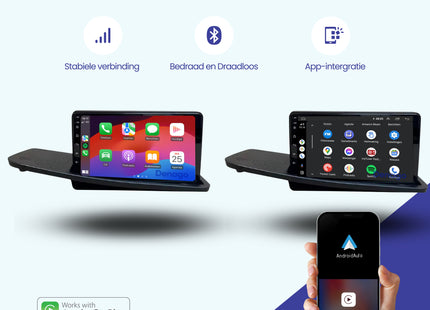 Volvo S80 S80L CarPlay autoradio | 2004 t/m 2011 | Denago DNG-A381 | 9 inch | Android 13 | Draadloos CarPlay & Android Auto