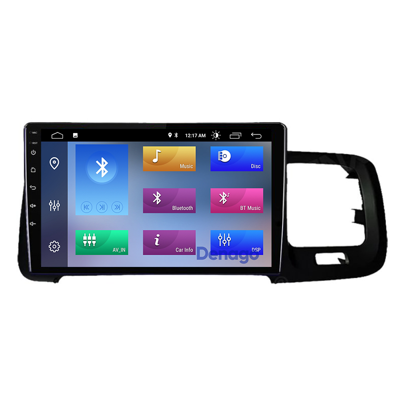 Volvo S60 CarPlay autoradio | 2010 t/m 2018 | Denago DNG-A489 | 9 inch | Android 13 | Draadloos CarPlay & Android Auto