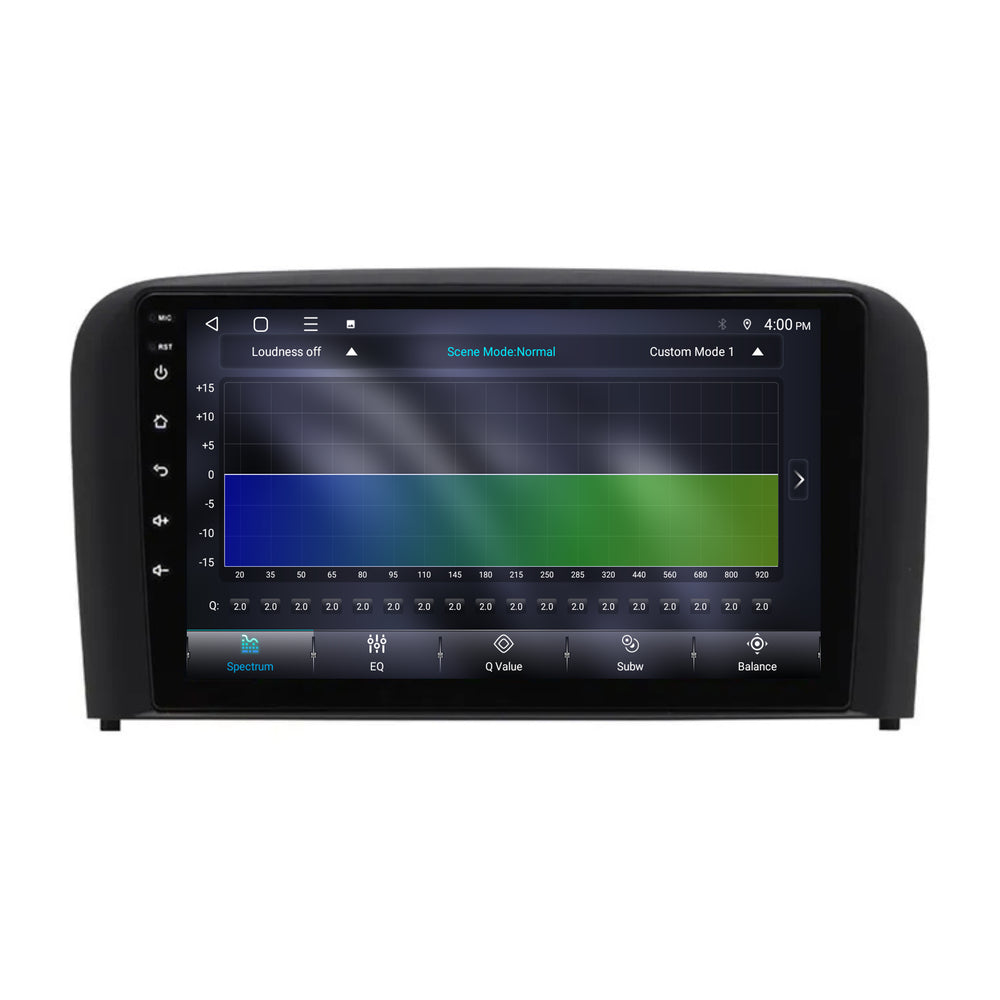 راديو Volvo S80 مع CarPlay وAndroid Auto | 1998–2005 | 9 بوصات | Android 15 | CTX-7469