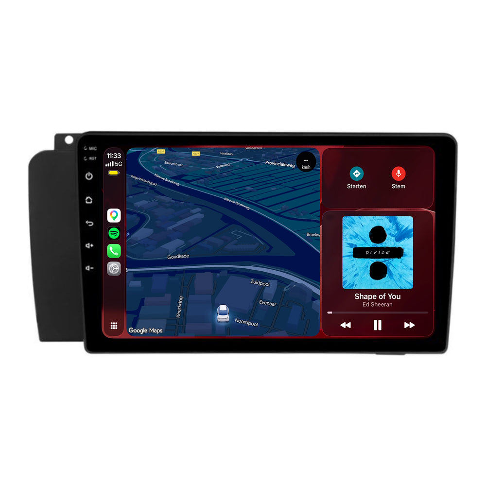 Volvo XC70-radio med CarPlay och Android Auto | 2000–2007 | 9 tum | Android 15 | CTX-7400
