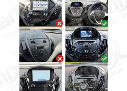Ford B-Max | Transit Courier | Tourneo | CarPlay autoradio | 2012 t/m 2018 | Android 15 | 4+64GB | 8-Core | Carplay & Android Auto