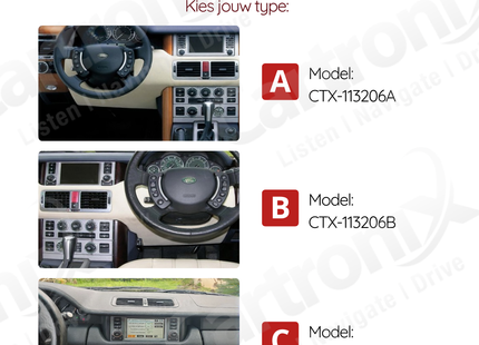Range Rover Vogue V8 | L322 | 2006 t/m 2012 | Android Auto