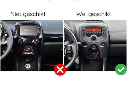 Toyota Aygo | Android 13 | X-Wave | 2015 t/m 2021 | Met Frame