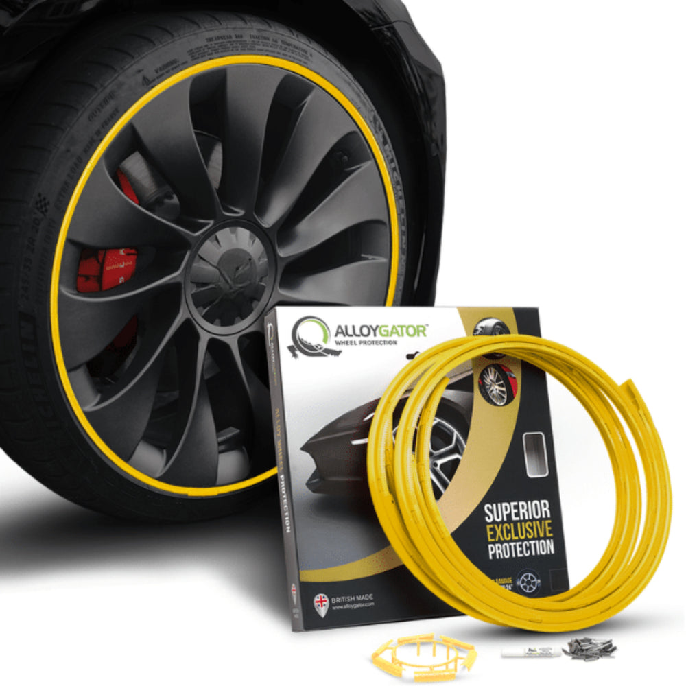Alloygator Rim Protection | Yellow | Curb Protection | Exclusive (12-24'' inch)