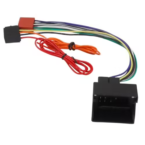 Audi Volkswagen Seat Skoda | MIB naar ISO kabel | verloopstekker