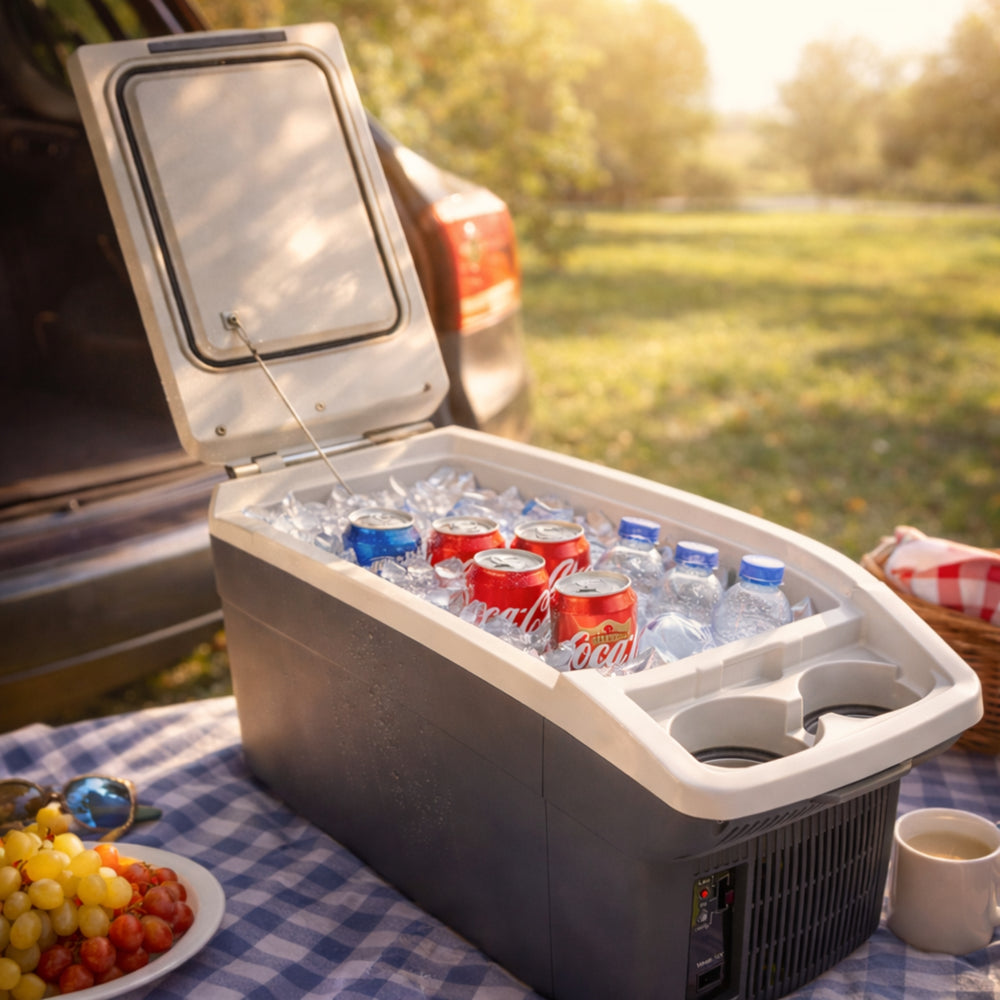 Davilon Koelbox 6L – Supersnel Koelen & Verwarmen – 12V autokoelbox