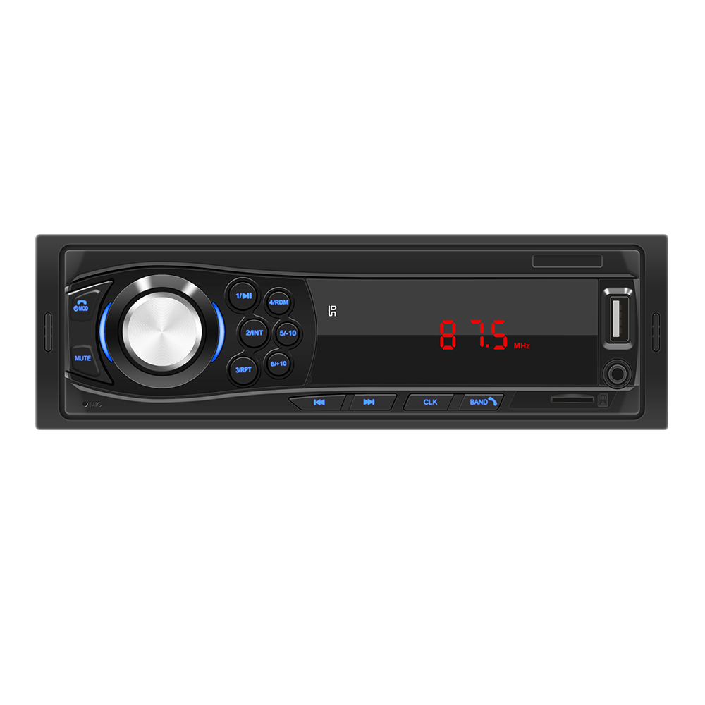 1-DIN Autoradio met Bluetooth, USB en SD Kaart Slot