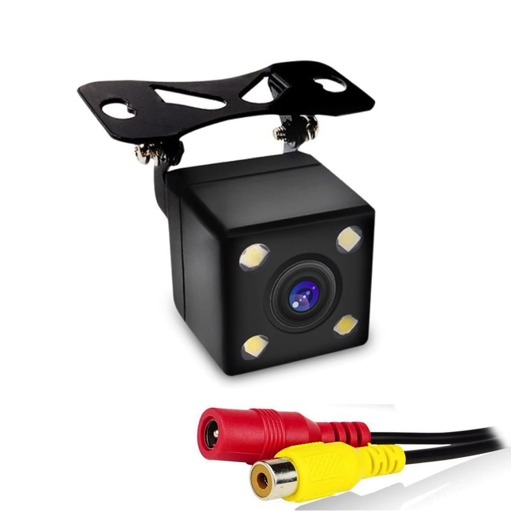 Cámara de marcha atrás Cartronix RV-300 | Universales | 4 LED | Visión nocturna | Impermeable | Auto