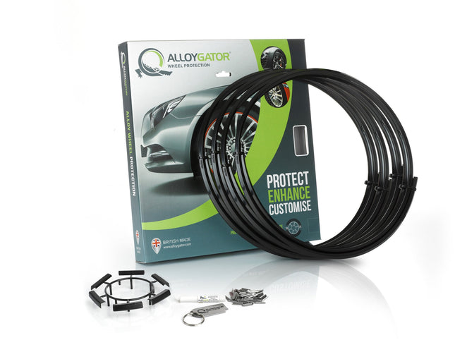 Alloygator Velgbescherming | Zwart | Stoeprand bescherming | Inter (12-19'' inch)