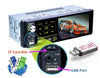 Enkel Din Autoradio met scherm en camera | Bluetooth & USB