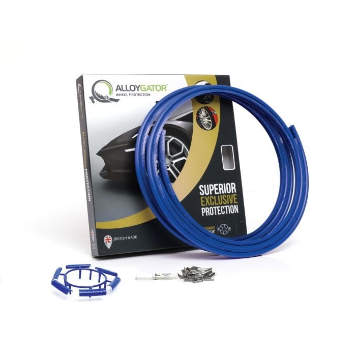 Alloygator Rim Protection | Blue | Curb Protection | Exclusive (12-24'' inch)