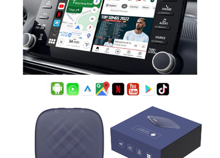 Carlinkit T- Box CarPlay | 4 GB Android Auto | Netflix & Youtube