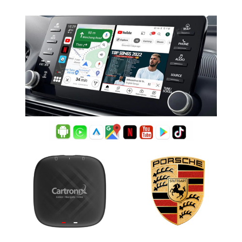 CarPlay YouTube box CTX-777 | Draadloos voor Peugeot  | Android 13
