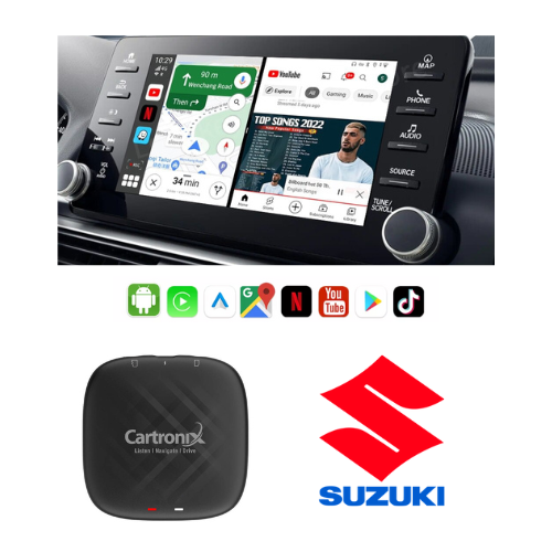 CarPlay YouTube box CTX-777 | Draadloos voor Suzuki  | Android 13