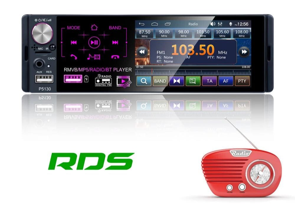 Enkel Din Autoradio met scherm en camera | Bluetooth & USB