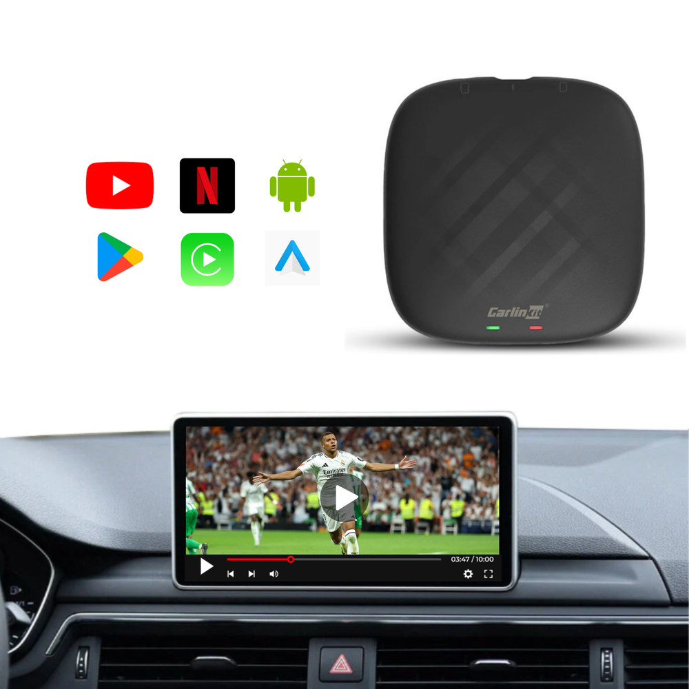 Carlinkit CarPlay ai Box | 3 GB | Android | Netflix & Youtube