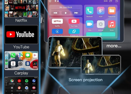 Cartronix CarPlay ai box | YouTube & Netflix | Draadloos