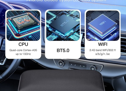 Cartronix CarPlay ai box | YouTube & Netflix | Draadloos