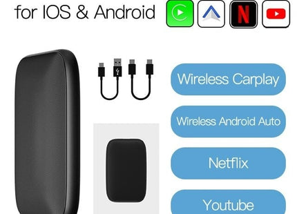 Cartronix CarPlay ai box | YouTube & Netflix | Draadloos