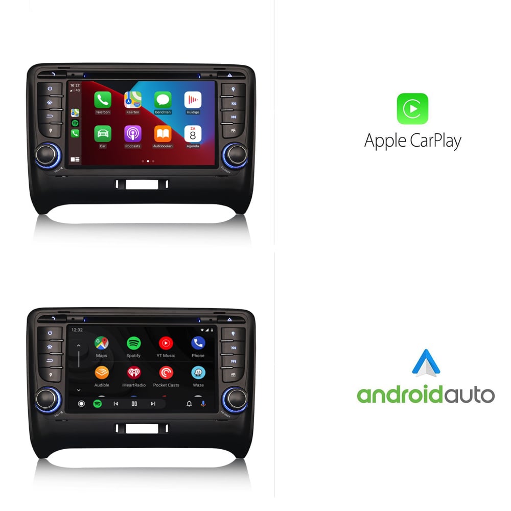 Audi TT Car radio | EU Navigation | CarPlay | Android 13